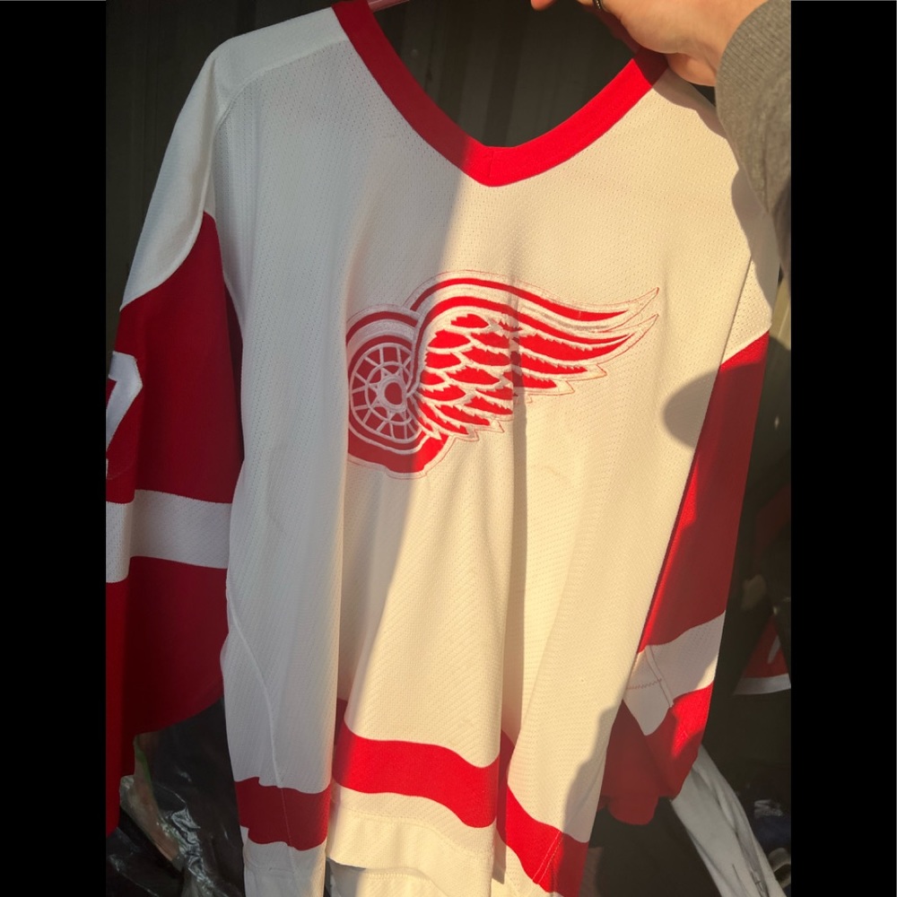 Detroit Redwings Lord Stanley Jersey Size XL